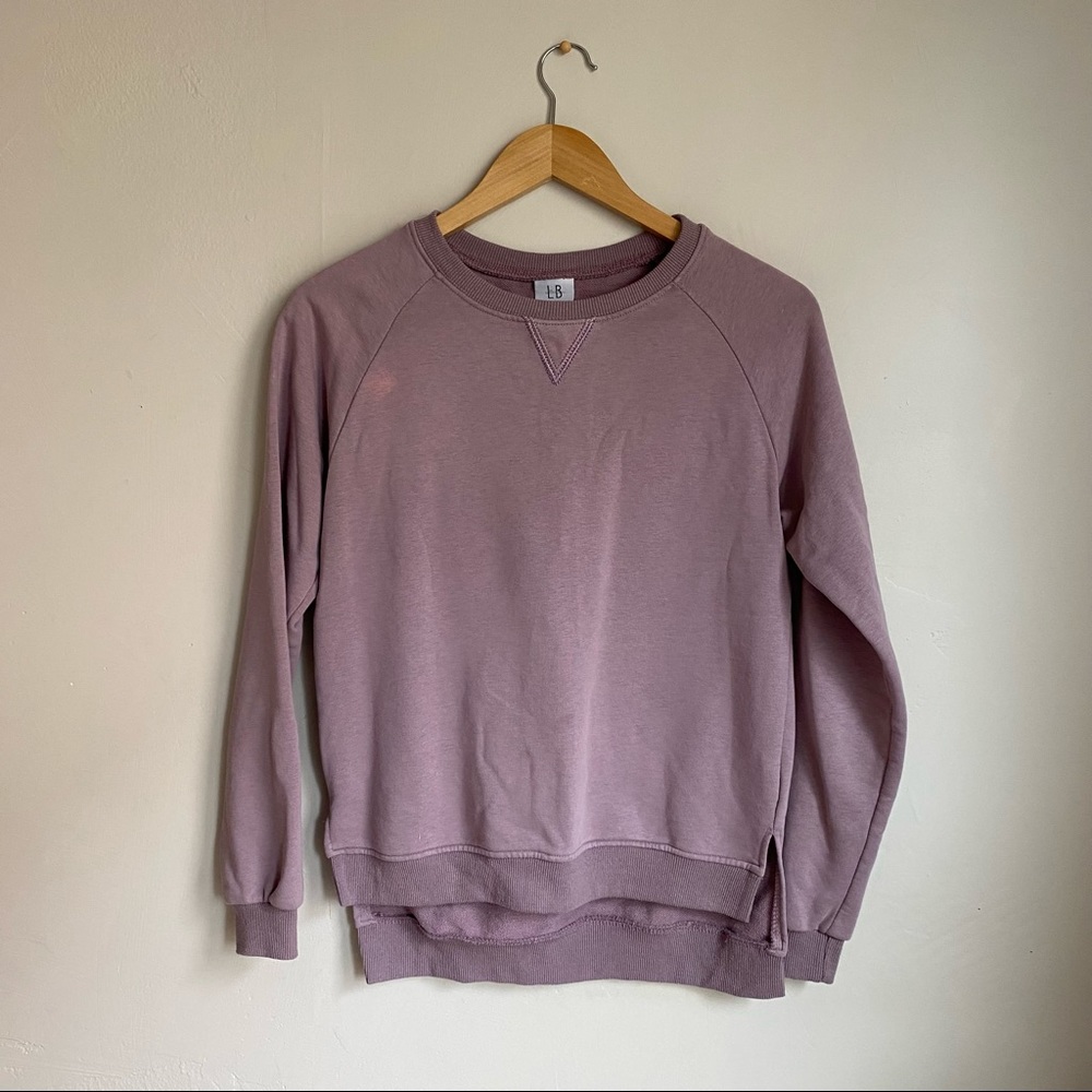 Lavender Little Bipsy Sweatshirt